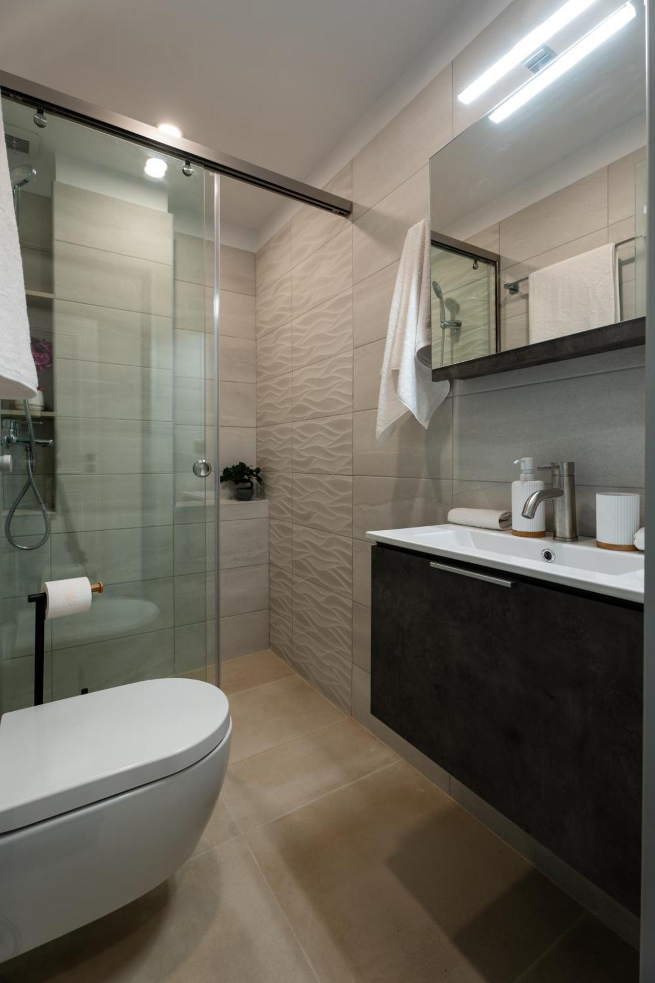 Secret View Apartment, With Private Jacuzzi Rethymno  Bagian luar foto